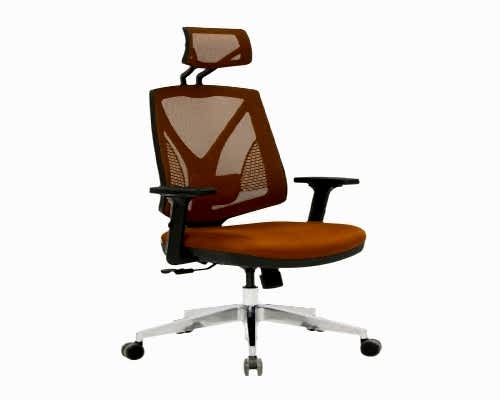 Bella Başlıklı Fileli Yönetici Koltuğu (Krom Ayak)