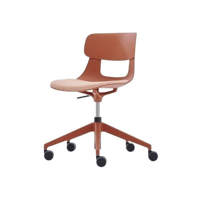 Lucrezia Minderli Çalışma Sandalyesi (Plastik Sırt)