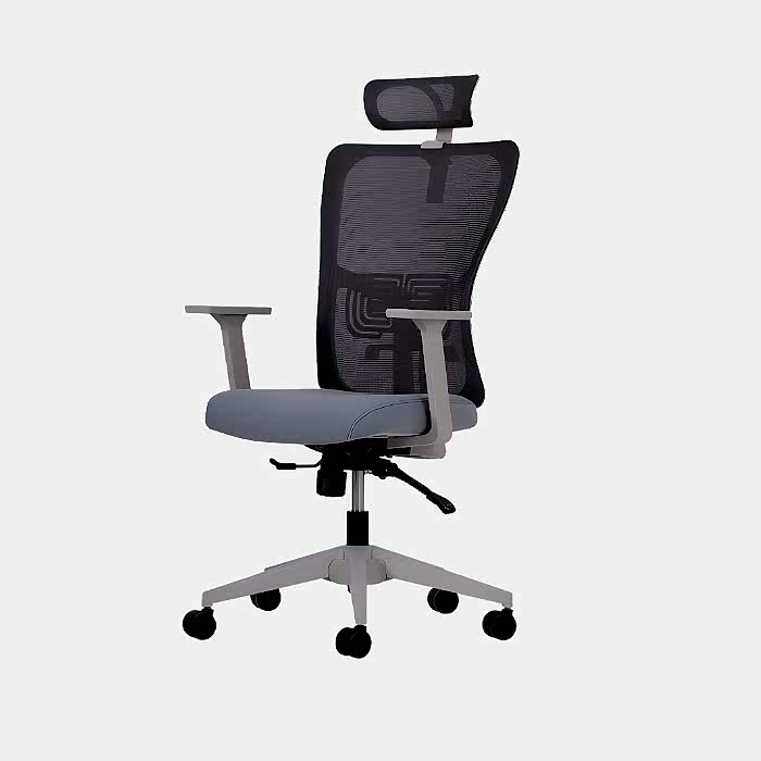 Lumbar Fileli Koltuk Gri