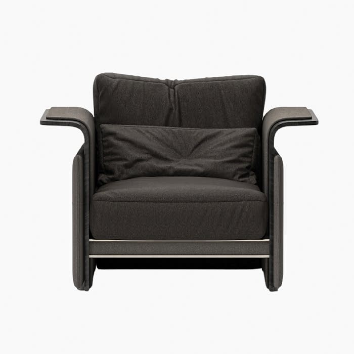 Mistral Tekli Ofis Kanepesi (Hakiki Deri)