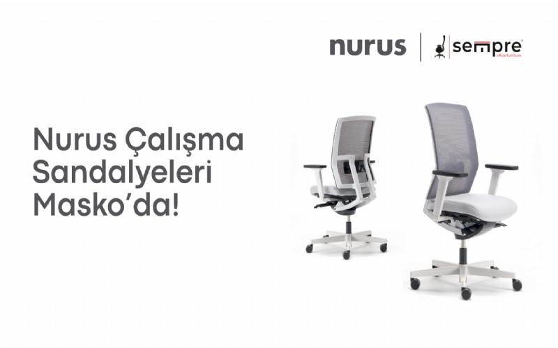 Nurus Çalışma Sandalyeleri Masko’da!