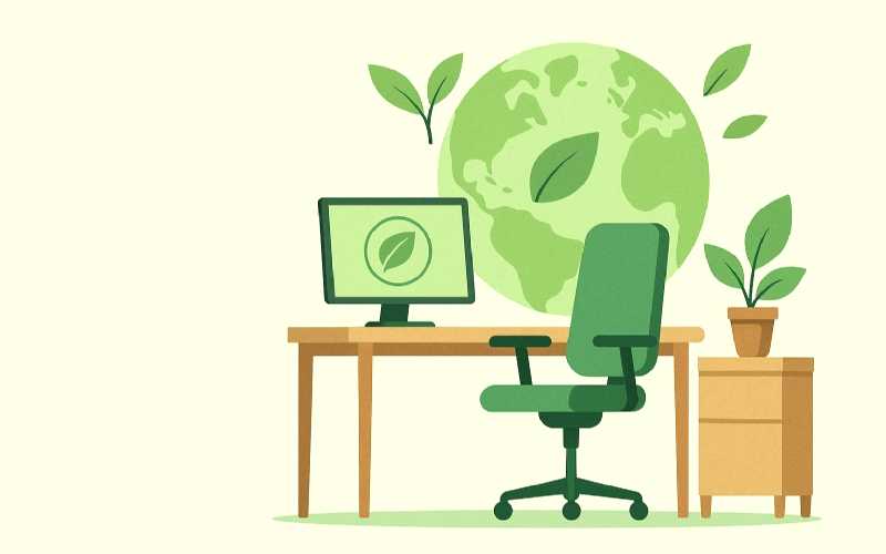 Sürdürülebilir Ofis Mobilyası | Çevre Dostu Seçenekler ve Faydaları