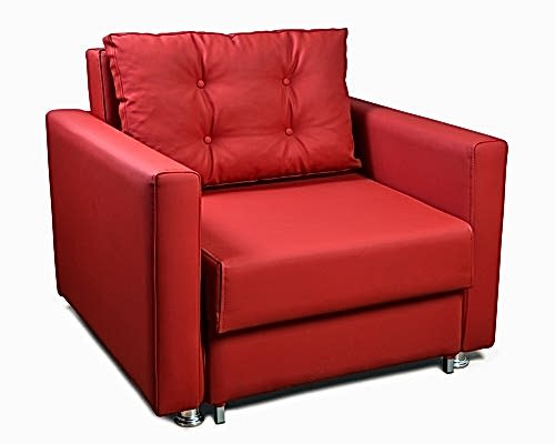 Tekli Refakatçi Koltuğu Kırmızı